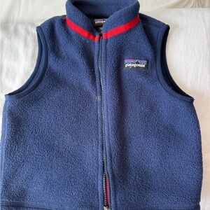Patagonia Blue Fleece Vest